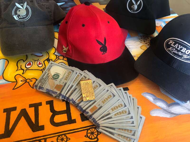 Hugh Hefner Personal Playboy Racing Hat 4