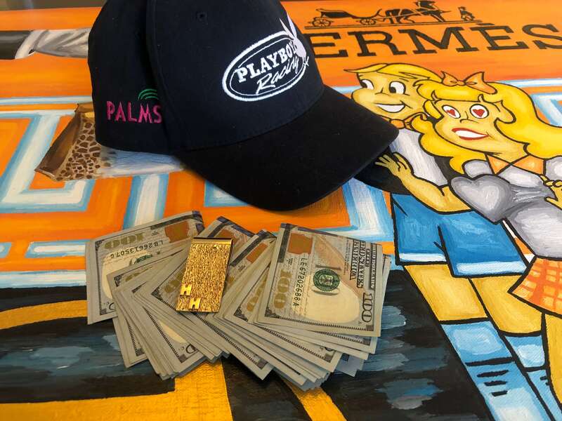 Hugh Hefner Personal Playboy Racing Hat 5