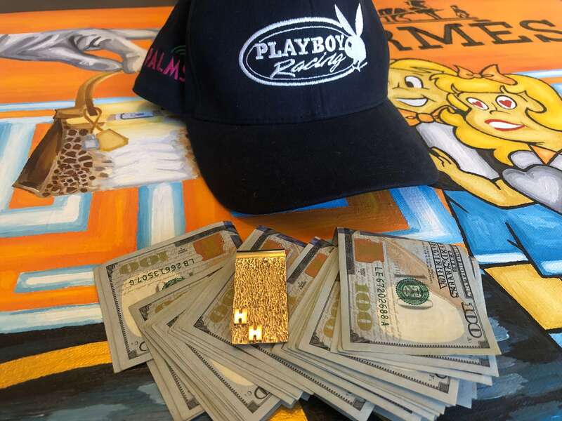 Hugh Hefner Personal Playboy Racing Hat 6