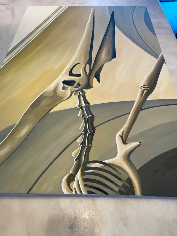 Treasure Paintings by JR Bissell: A Pirate Rendition of Ancient Strength 8