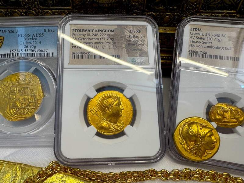 Ptolemaic Kingdom 246-222BC "Ptolemy III" NGC Ch XF 5x3 Fine Style 18