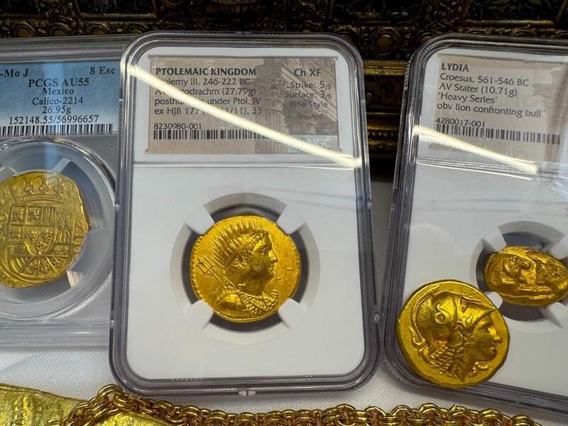 Ptolemaic Kingdom 246-222BC "Ptolemy III" NGC Ch XF 5x3 Fine Style 19