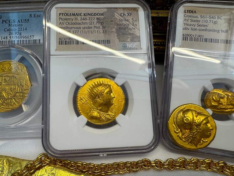 Ptolemaic Kingdom 246-222BC "Ptolemy III" NGC Ch XF 5x3 Fine Style 25