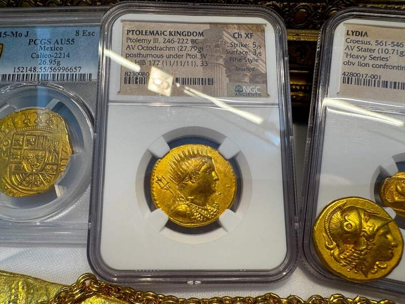 Ptolemaic Kingdom 246-222BC "Ptolemy III" NGC Ch XF 5x3 Fine Style 31