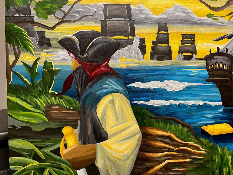 Treasure Paintings by JR Bissell: A Pirate Rendition of The Queen's Jewels 4