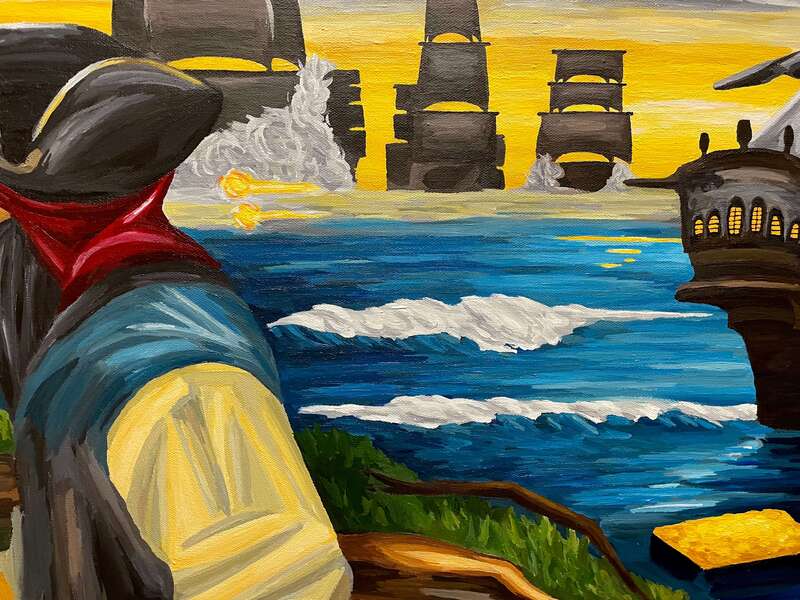Treasure Paintings by JR Bissell: A Pirate Rendition of The Queen's Jewels 11