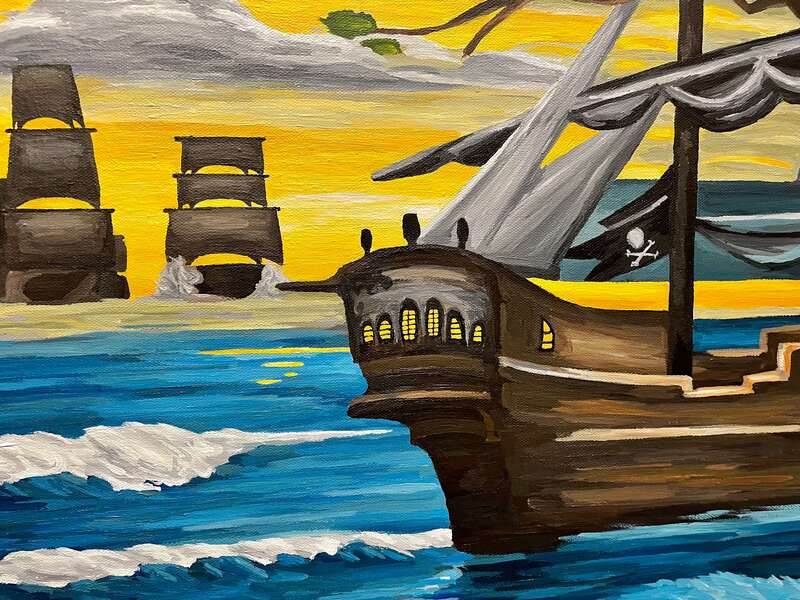 Treasure Paintings by JR Bissell: A Pirate Rendition of The Queen's Jewels 22