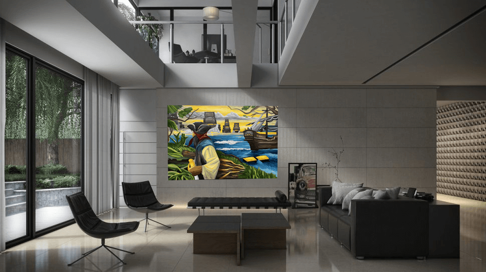 Treasure Paintings by JR Bissell: A Pirate Rendition of The Queen's Jewels 7