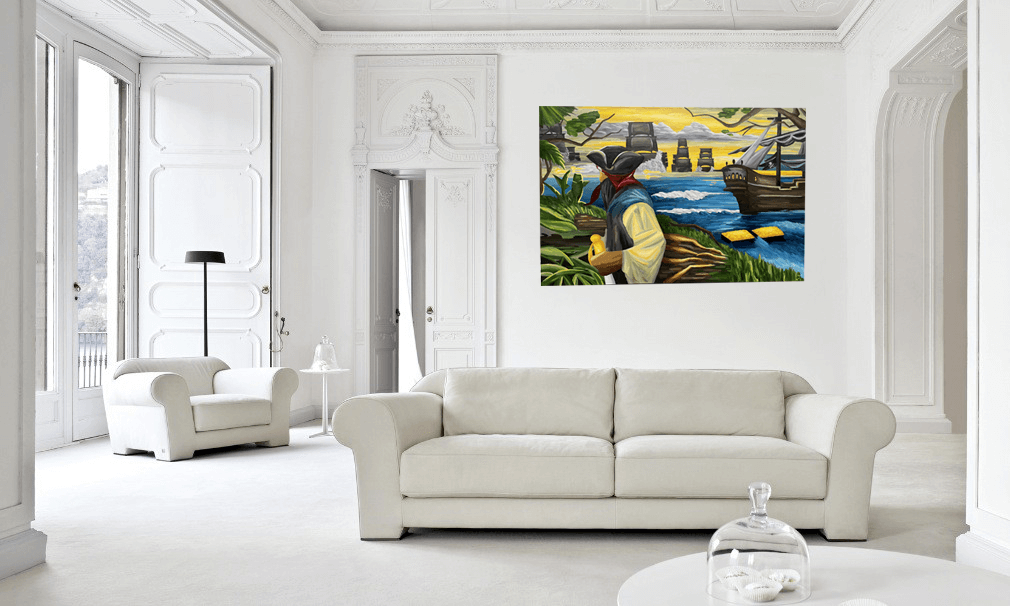 Treasure Paintings by JR Bissell: A Pirate Rendition of The Queen's Jewels 28