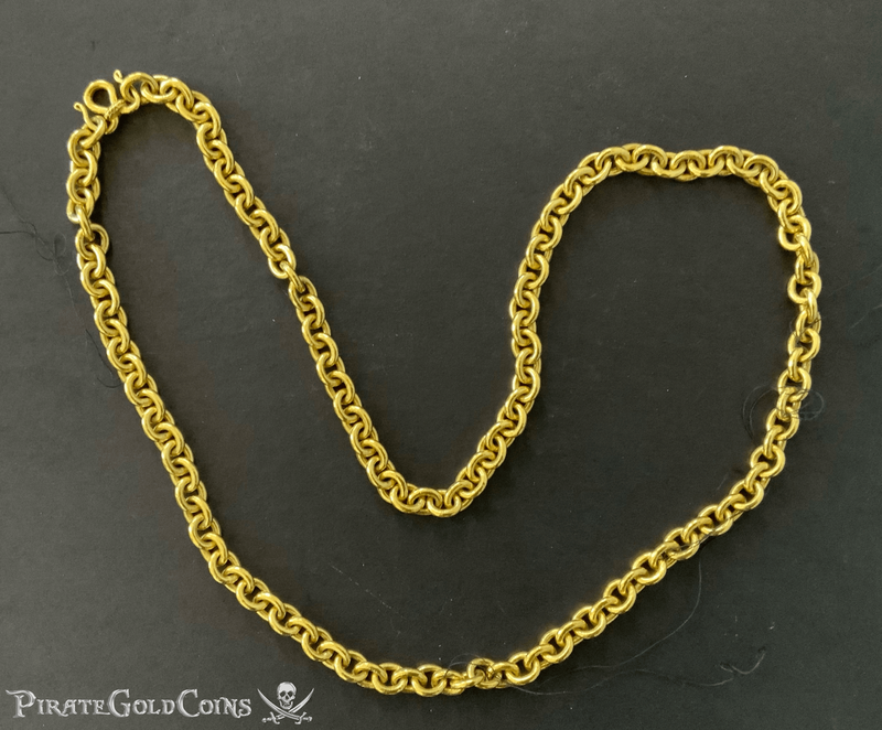 Ravenstein Shipwreck 1726 Money Chain 32" 264gms