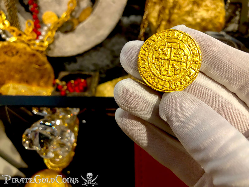 Reproduction Mexico 4 Escudos 1711 "Royal" 22kt Solid Gold