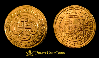 Mexico  1714  8 Escudos  "24kt Replica"  1715 Plate Fleet 2