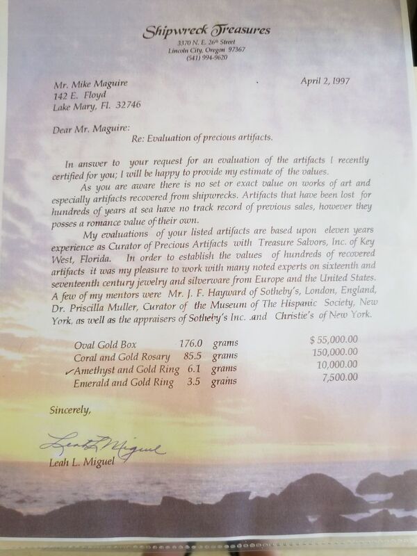 Red Coral & Gold Rosary from '1715 Plate Fleet Shipwreck' 45