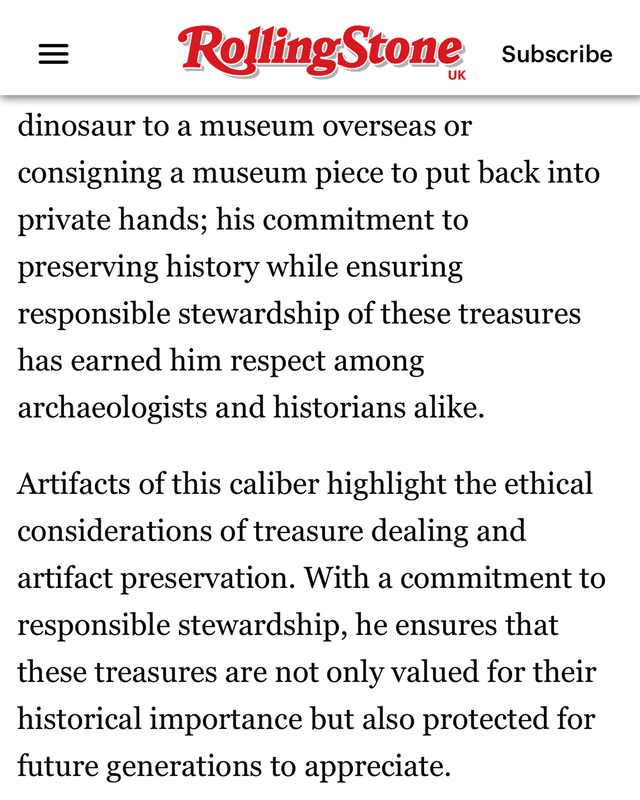 Rolling Stone: Pirates to Pyramids: The Remarkable Journey of JR Bissell - Page 6