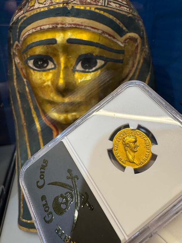 Roman Empire "Caligula" 37-41AD NGC VF 5x2 6