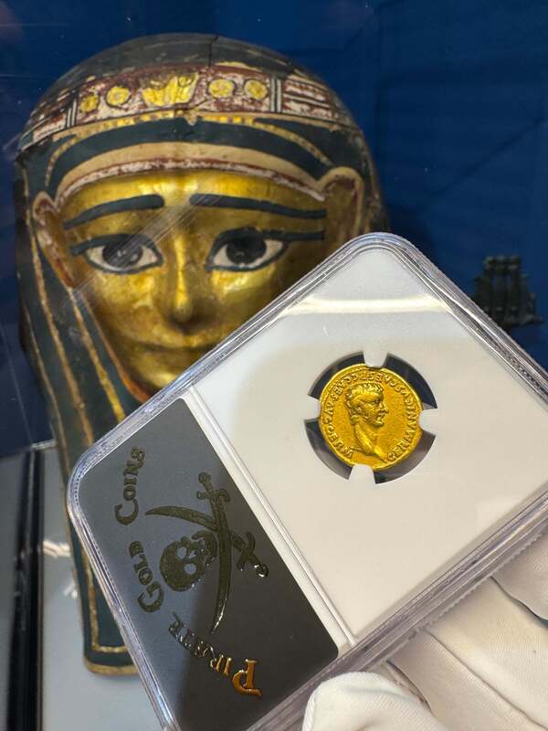 Roman Empire "Caligula" 37-41AD NGC VF 5x2 7