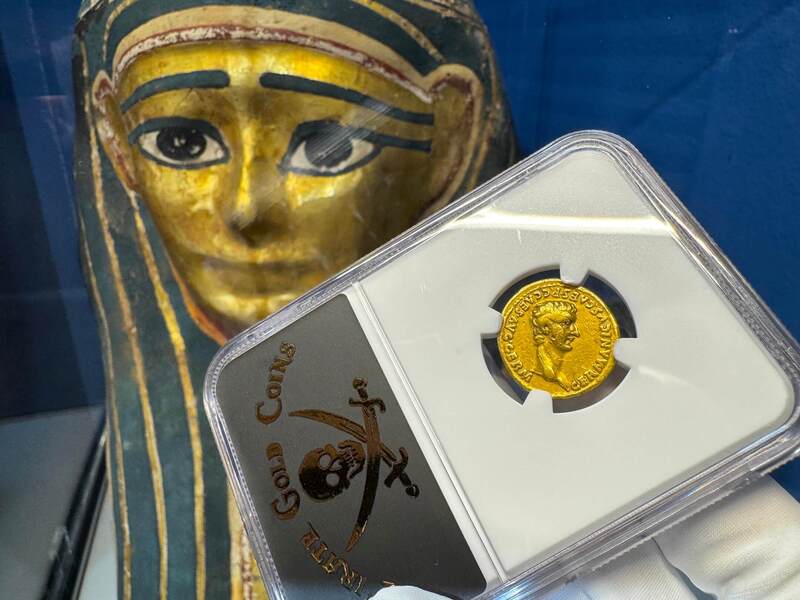 Roman Empire "Caligula" 37-41AD NGC VF 5x2 20