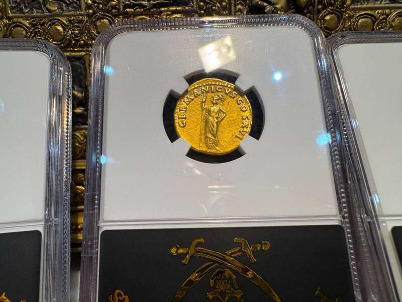 Roman Empire "Domitian" 81-96AD NGC VF 5x3 8