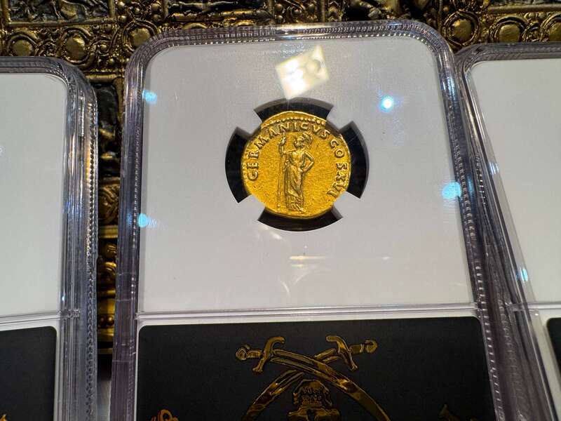 Roman Empire "Domitian" 81-96AD NGC VF 5x3 21