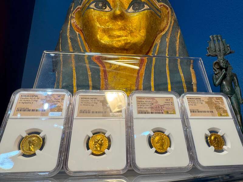 Roman Empire "Domitian" 81-96AD NGC VF 5x3 13