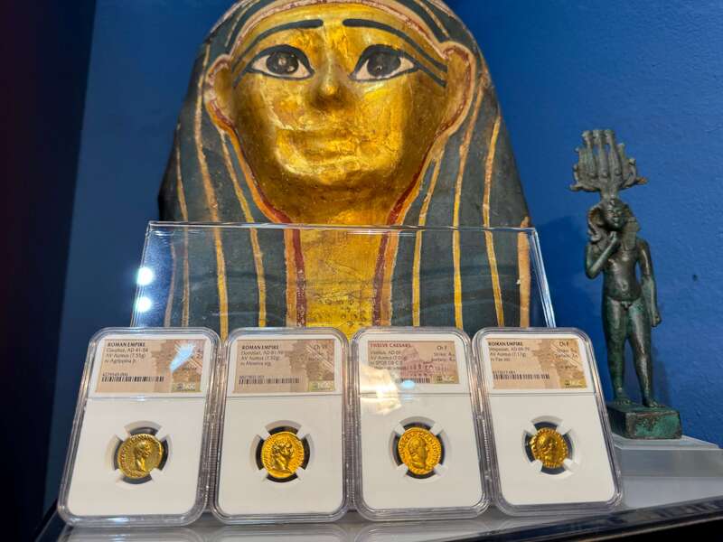 Roman Empire "Domitian" 81-96AD NGC VF 5x3 14