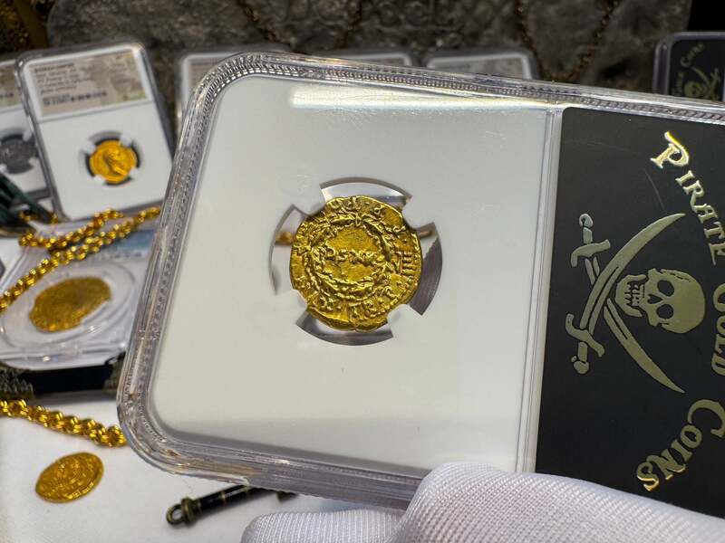 Roman Empire "Nero as Augustus" NGC Ch VF 5x4 12