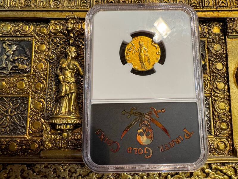 Roman Empire "Otho" 69AD NGC ch VF 4x3 31