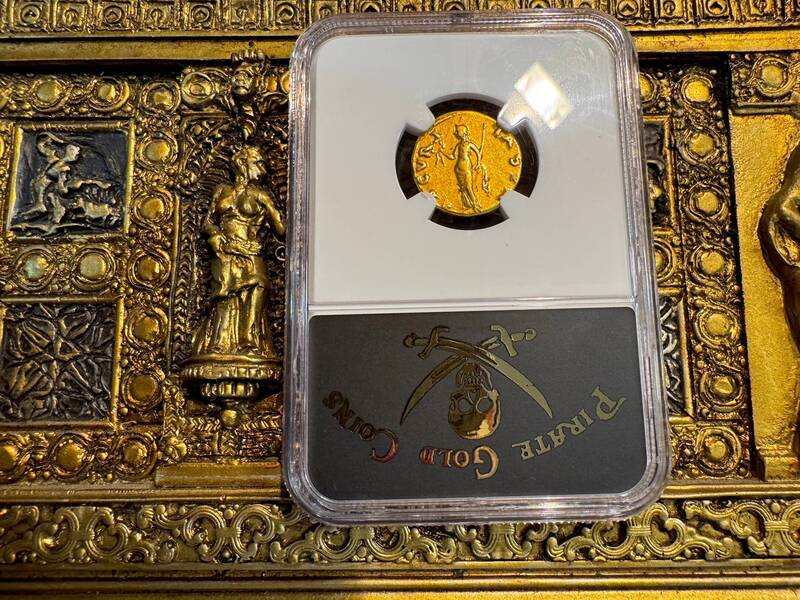 Roman Empire "Otho" 69AD NGC ch VF 4x3 32