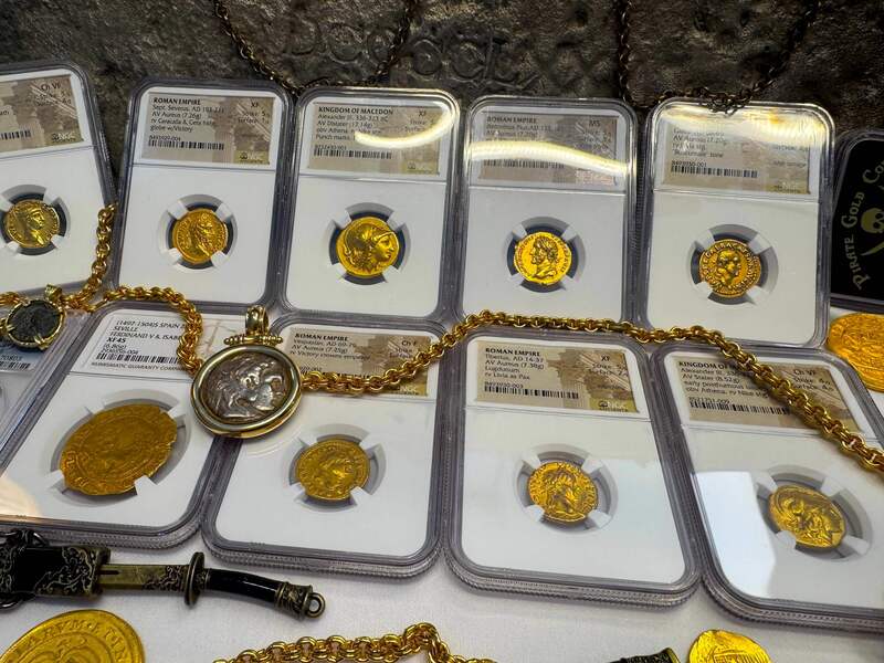 Roman Empire "Pius" NGC MS 5x3 Fine Style 31