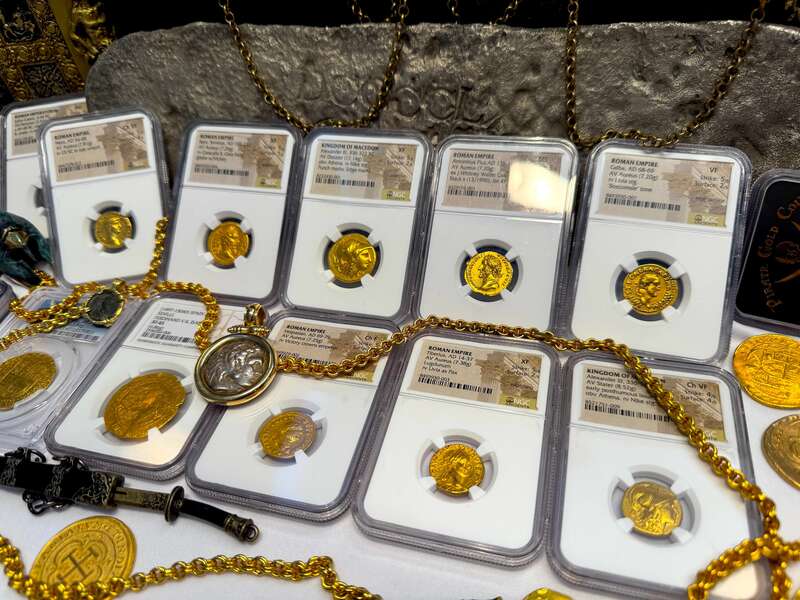 Roman Empire "Pius" NGC MS 5x3 Fine Style 33