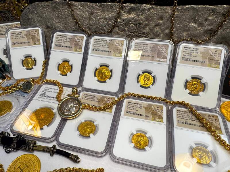 Roman Empire "Pius" NGC MS 5x3 Fine Style 34