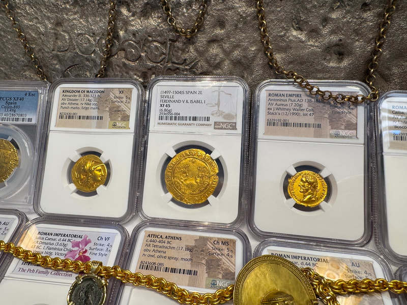 Roman Empire "Pius" NGC MS 5x3 Fine Style 17