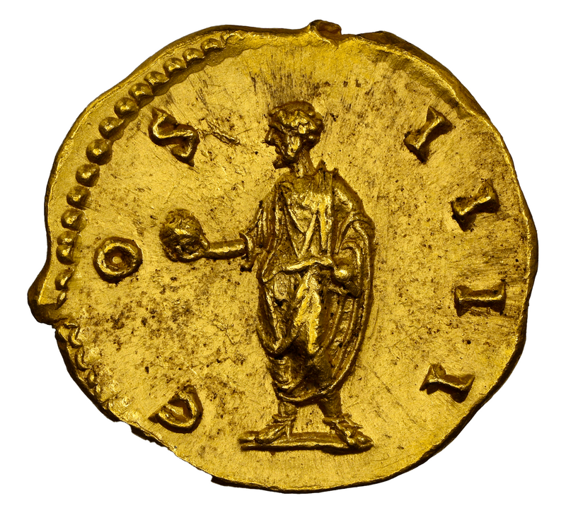 Roman Empire "Pius" NGC MS 5x3 Fine Style 50