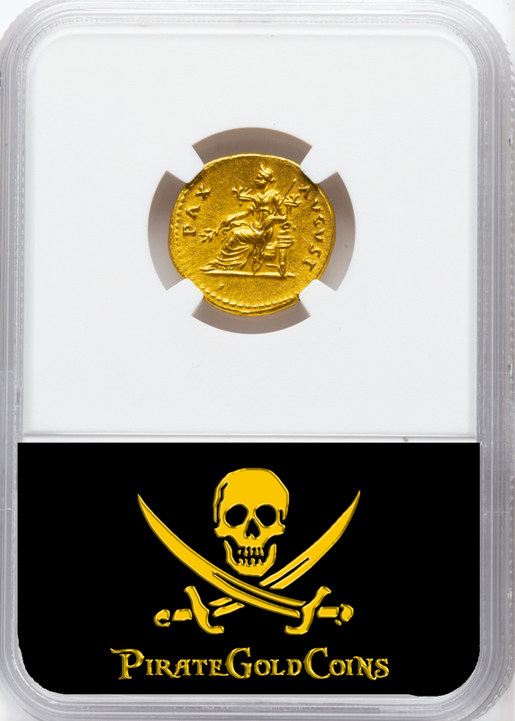 Roman Empire "Titus" NGC XF 5x4 11