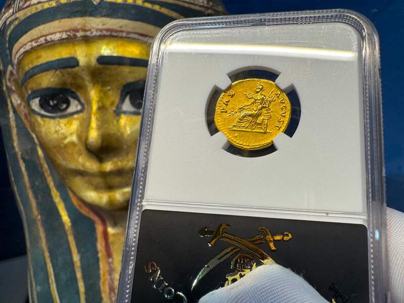 Roman Empire "Titus" NGC XF 5x4 16