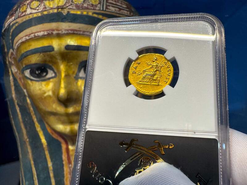 Roman Empire "Titus" NGC XF 5x4 17