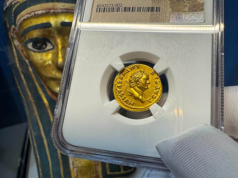 Roman Empire "Titus" NGC XF 5x4 28