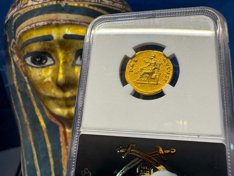 Roman Empire "Titus" NGC XF 5x4 6