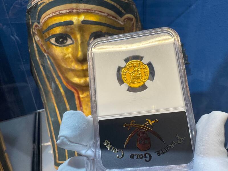 Roman Empire "Vespasian" 69-79AD NGC F 5x3 8