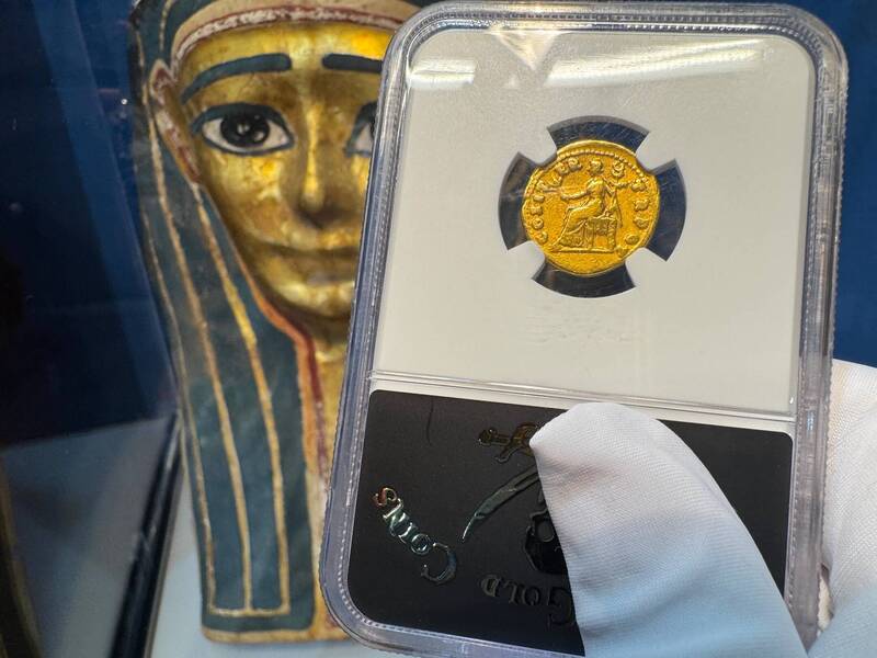 Roman Empire "Vespasian" 69-79AD NGC F 5x3 6