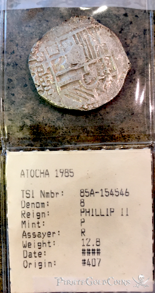 Bolivia "Atocha 1622 Shipwreck" ND 4 Reales Grade 1 3