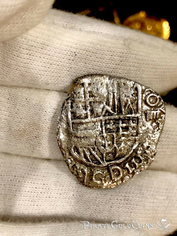 Bolivia 4 Reales Philip III from "Atocha 1622 Shipwreck" Grade 1 3