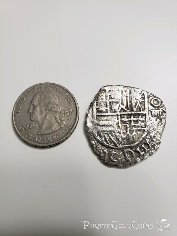 Bolivia 4 Reales Philip III from "Atocha 1622 Shipwreck" Grade 1 4