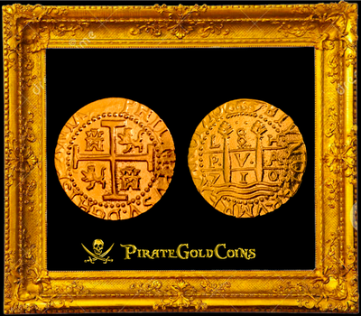 Peru  1710  "22kt Pendant"  8 Escudos  Perfect  Pendant  Piece! 3