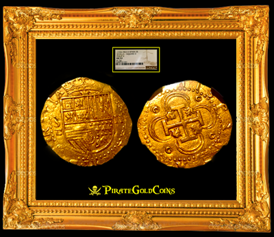 Spain 2 Escudos 1556-98 "Philip II" NGC 53 3