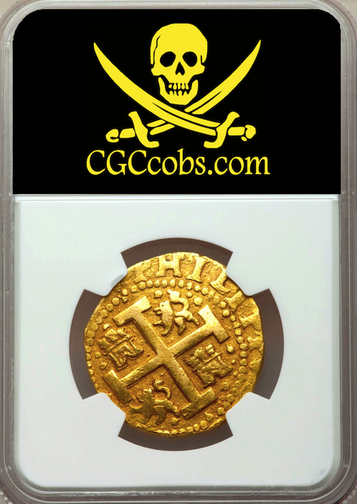 Peru 8 Escudos 1718 NGC 53