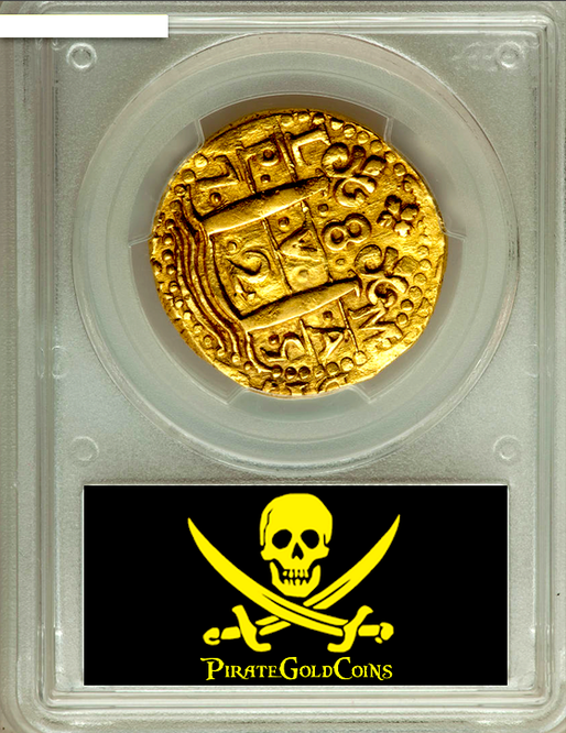 Peru 8 Escudos 1725 "Luis I" PCGS 45 Finest of Only 1 Known