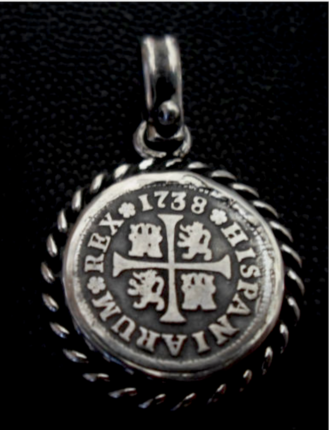 Spanish Silver Shipwreck Coin Jewelry 10