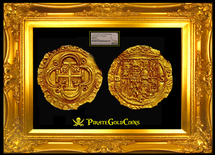 Spain 1 Escudo 1598-1621 Shipwreck coins 6