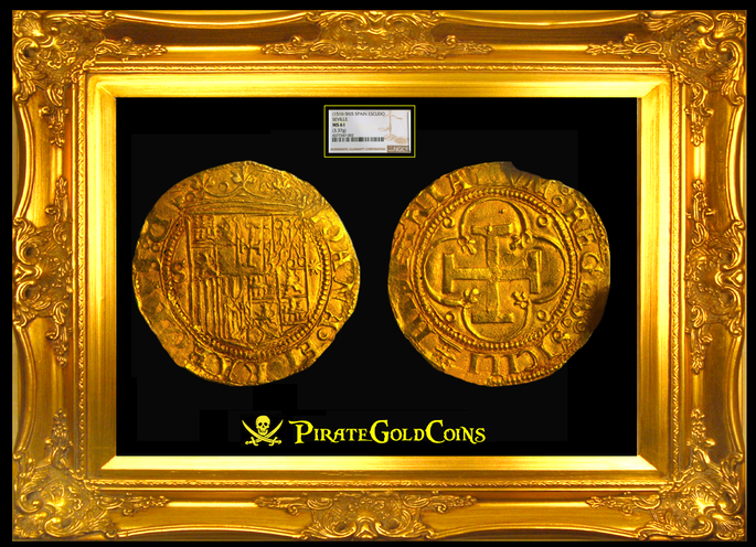 Spain 1 Escudo 1516-56's 21
